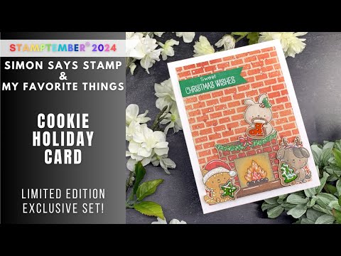 STAMPTEMBER My Favorite Things | Cookie Holiday Card