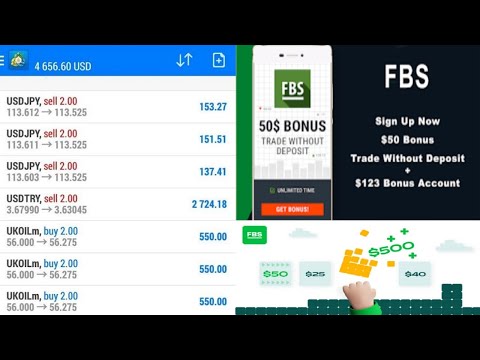 CLAIM FREE $50 BONUS ON FBS | START TRADING WITHOUT DEPOSIT | FOREX TRADING FREE WITHOUT DEPOSIT FBS