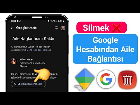 Family Link GOOGLE Hesabından Nasıl Kaldırılır (2024) | GOOGLE Aile Bağlantısı