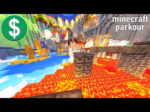 Minecraft Parkour Gameplay NO COPYRIGHT