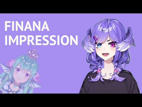 Selen Does a Finana Impression [Selen Tatsuki | Nijisanji EN]