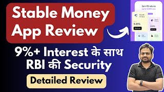 Stable Money App Review | Stable Money Safe or Not | Book or Withdrawal FD in Stable Money