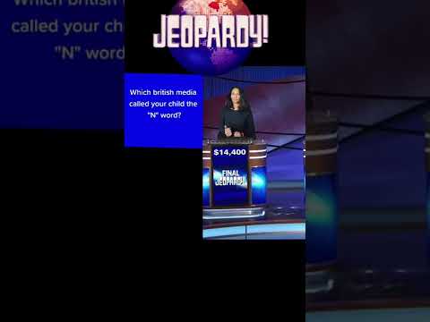 Final Jeopardy #meghanmarkle #duchessofsussex #duchessesofsus #princeharry #jeopardy #shorts