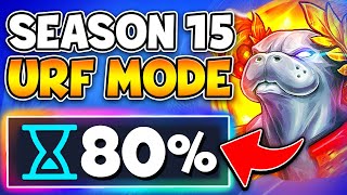 LEAGUE'S BEST GAME MODE IS BACK FOR SEASON 15! (NEW URF MODE GAMEPLAY)