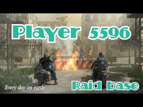 LDOE Player 5596 | Last day on earth | Raid base | 1.17.1 #Ldoe5596 #Raid5596