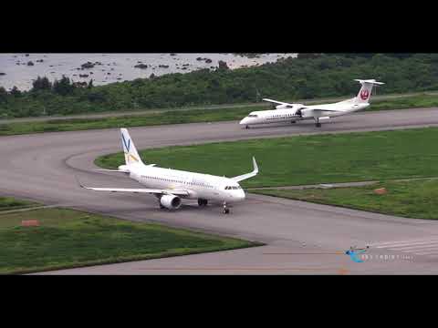 " もう見ることが出来ない景色!! 石垣島カラ岳山頂からバニラエアを狙う!! "  Vanilla Air(VNL) Airbus A320-200 JA03VA