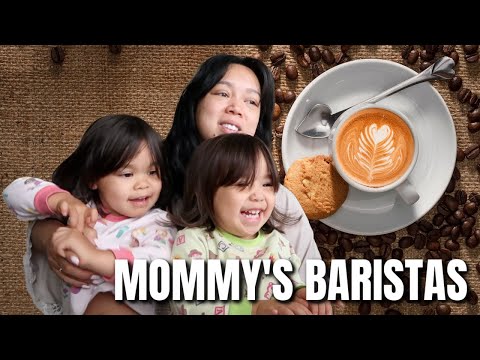 The Littles making me coffee! - @itsJudysLife