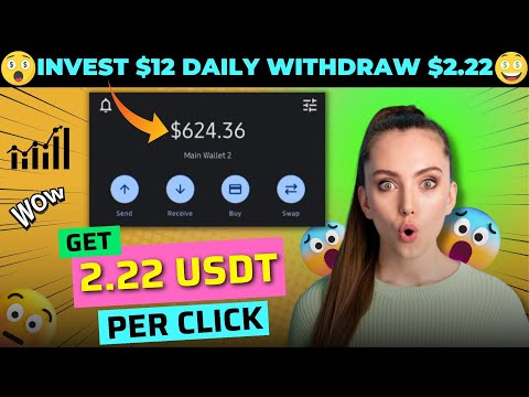 INVEST $12 DAILY WITHDRAW $2.22 (🔥PROOF) : (DO NOT MISS❌) USDT MINING WEBSITE 🚀 HIGH PROFIT WEBSITE🎁