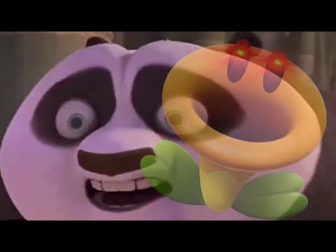 Mario Wonder Flower Sings Kung Fu Panda Theme