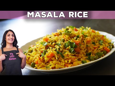 QUICK 15 Minute MASALA RICE Recipe