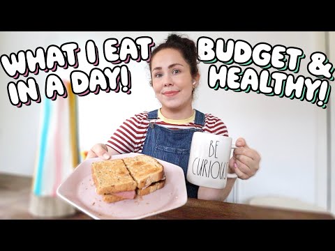 What I Eat In A Day BUDGET TRYING To Be Healthy | Pregnancy Trimester 2 Feeling SICK 2024 &Food Haul