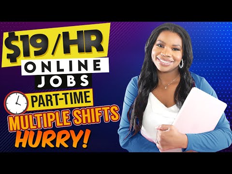 Hurry! Earn $19/Hour Now: Part-Time Work-From-Home Job for Beginners!