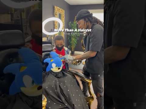 More Than A Haircut It’s An Experience #barbershop #autism #haircut #femalebarber #sonicthehedgehog