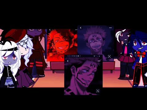 Overlords react to sakuna as the new overlord/hazbin hotel x JJK