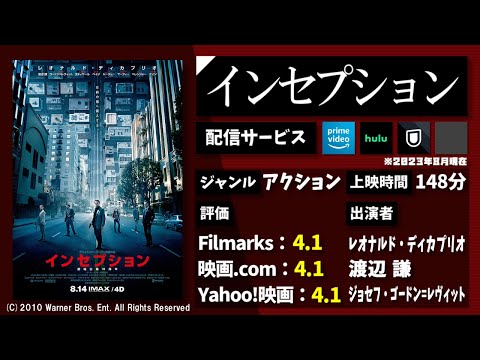 他人の夢に入り込み、アイデアを埋め込む。圧倒的な映像と天才的な発想が、世界を震撼させた。映画『インセプション』を1分で紹介【映画紹介】