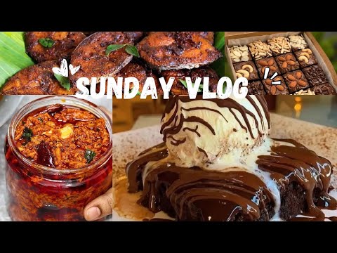 #vlog💁‍♀️SUNDAY DIML vlog||cleaning 🧹&organising||About my brownie order🤔|tomato thooku recipe🍅