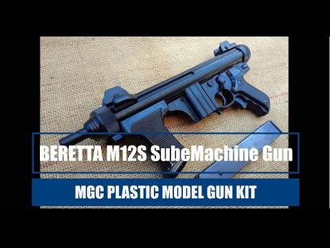 ToyGunﾓﾃﾞﾙｶﾞﾝ発火 【MGC ベレッタ M12S サブマシンガン（プラモ☆デルガン組立キット CP-BLK】の発火