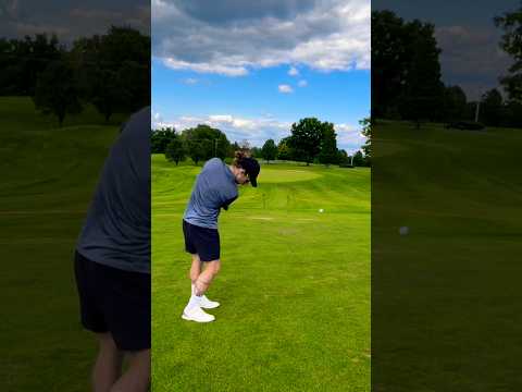 Best way to hit an Approach Shot 🤓 #golf