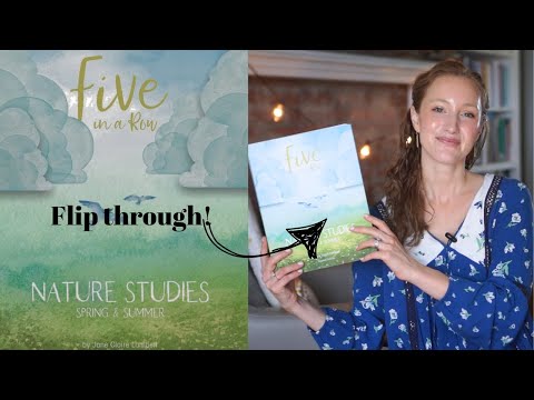 Five in a Row NATURE STUDIES Flip Through and Comparisons