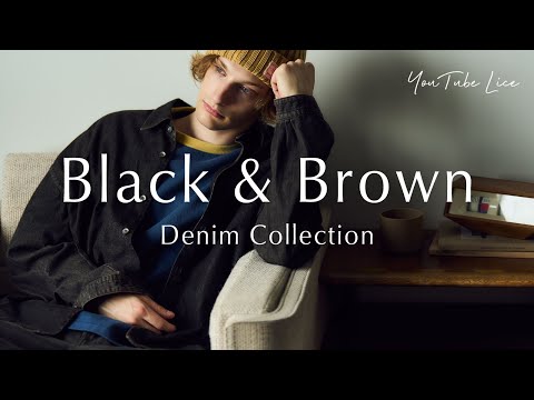 【YANUK MENS】Black＆Brownのデニムコレクションをご紹介✨