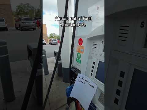 Florida is almost out of fuel! #travelvlog #florida #hurricane #evacuation