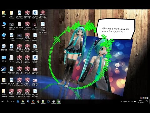 【Wallpaper Engine】Miku Engine (powered by System Animator "Lite")