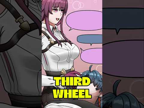 Silverwolf Tired Being a Third Wheel | HONKAI STAR RAIL COMIC / MEMES 732