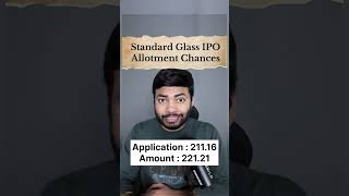 Standard Glass Lining IPO Allotment Chances🔥 Latest IPO GMP #shorts #ipoalert #ipo