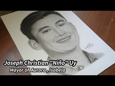 I draw our Mayor in Town Joseph Christian Uy | jesar art