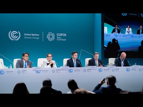 COP29 press conference with UNCTAD Secretary-General Rebeca Grynspan | 14 November 2024