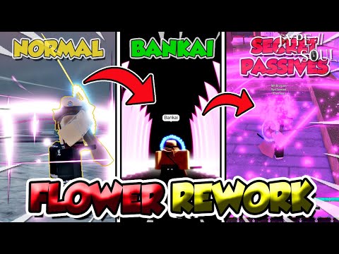 Type Soul *NEW* Legendary Flower Shikai Bankai Rework + Passives Full Showcase! (CODES)