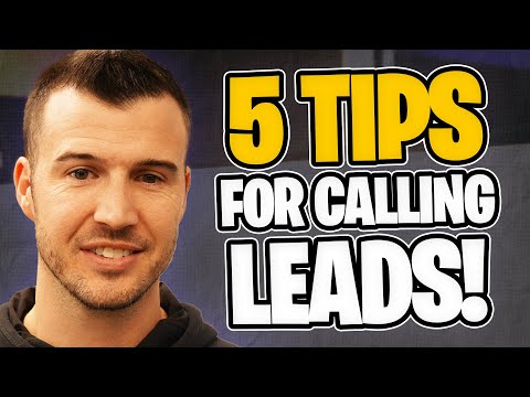 5 Tips For Calling Insurance Leads!