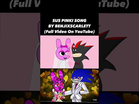 Sprunki Pinki Marries Shin Sonic! Sus Sprunki Pinki Song Animated Music Video!