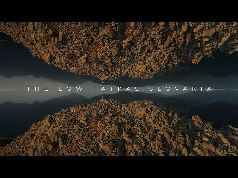 Travel Slovakia | Sunset on the top of the highest peaks of The  Low Tatras