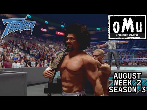 WCW THUNDER Open Mike Universe (Season 3 August Week 2)