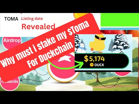 $Toma Listing Revealed || Stake $Toma For DUCKCHAIN.Don't make this mistake.