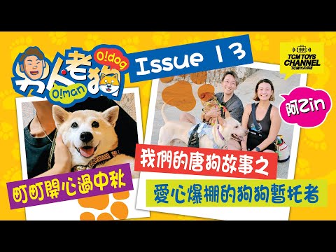 男人老狗  Issue 13 町町開心過中秋 我們的唐狗故事之 愛心爆棚的狗狗暫托者 (附中文字幕) 坪洲 狗狗領養 柴犬