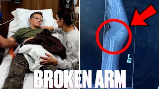 NOT WHAT WE MEANT BY FALL BREAK | BROKEN ARM | BOTH BONES BROKEN AT WRIST | BROKEN BONE ACCIDENT