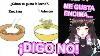 ¿Cómo te gusta la leche Hana, adentro o encima? XD | Hana Yomeguri