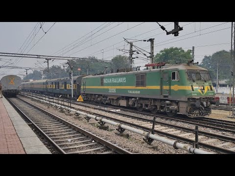 Freight LOCOMOTIVES Hauling Express Trains | Special Trains & Express Trains | Track Sounds | IR