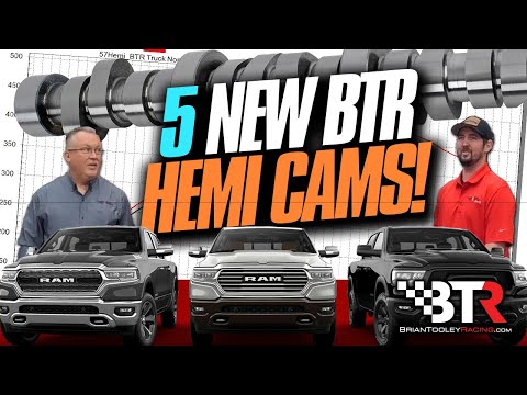 5 NEW BTR Hemi Camshafts and Kits!