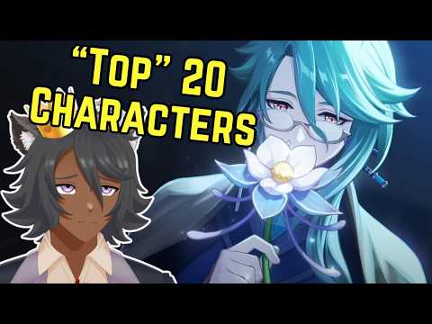 THESE are the Top 20 Genshin Characters?! - Meteor Reacts