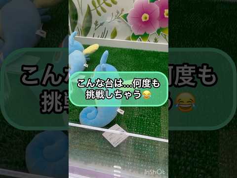 【クレーンゲーム散財】こんな台は何度も挑戦しちゃう！！