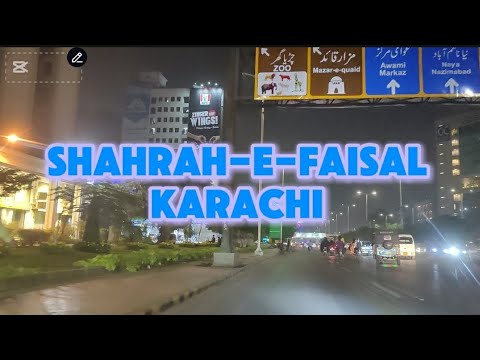 Karachi Vlogs - Shahrah-e-Faisal @vlogsbysjabeen6603 #vlogsbysjabeen #sjabeen #roadtrip #karachi