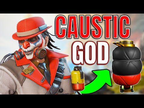 Caustic is the KEY to Beating 3 Stacks! Apex Legends