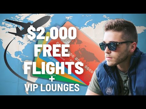 I flew around the world for free using credit cards