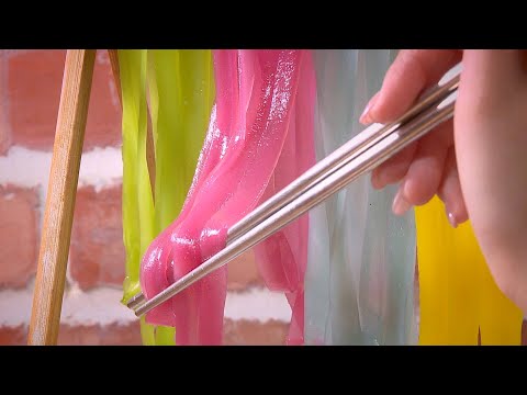 馬卡龍系夢幻彩色粄條 - 台灣美食│Rainbow Rice Noodles - Taiwanese Food