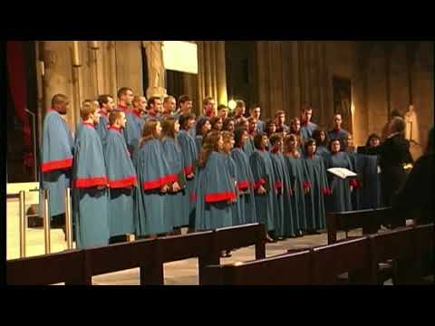 Samford University A Cappella Choir at Notre Dame Paris 2009