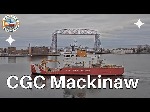 CGC Mackinaw arrived in Duluth12/31/2024