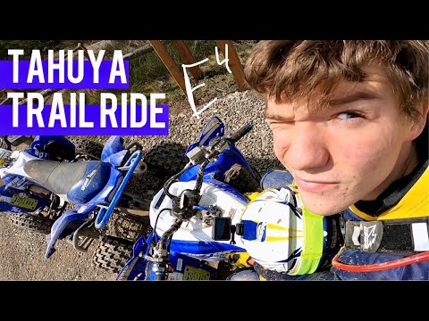 Father and Son Ride Raptor 700R’s In Tahuya Forest